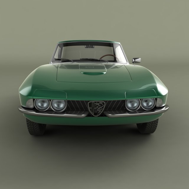 Download alfa romeo 2600 coupe speciale 3D Model