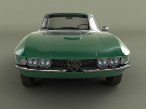 alfa romeo 2600 coupe speciale Model 3D