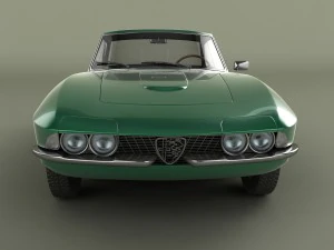 alfa romeo 2600 coupe speciale 3D Model
