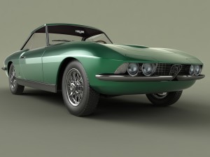 alfa romeo 2600 coupe speciale Model 3D