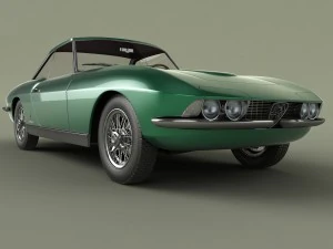 alfa romeo 2600 coupe speciale 3D Model