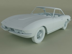 alfa romeo 2600 coupe speciale Model 3D