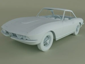 alfa romeo 2600 coupe speciale 3D Model