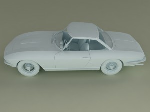 alfa romeo 2600 coupe speciale Model 3D