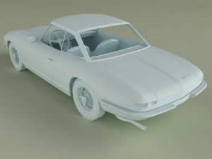 alfa romeo 2600 coupe speciale 3D Model