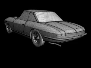 alfa romeo 2600 coupe speciale 3D Model