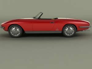 alfa romeo 2600 cabriolet speciale 3D 모델