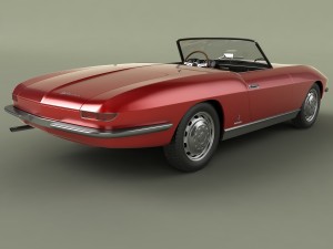 alfa romeo 2600 cabriolet speciale 3D 모델