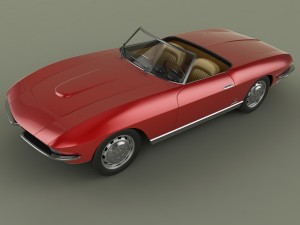 alfa romeo 2600 cabriolet speciale 3D 모델