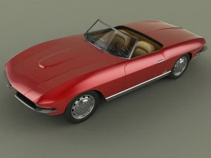 alfa romeo 2600 cabriolet speciale 3D Model