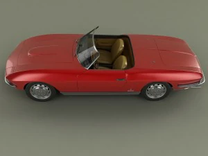 alfa romeo 2600 cabriolet speciale 3D Model