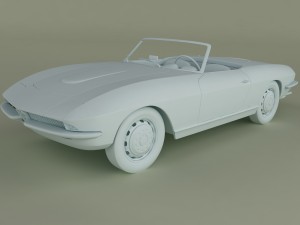 alfa romeo 2600 cabriolet speciale 3D 모델