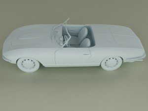 alfa romeo 2600 cabriolet speciale 3D 모델