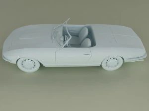 alfa romeo 2600 cabriolet speciale 3D Model