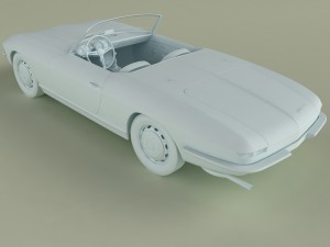 alfa romeo 2600 cabriolet speciale 3D 모델