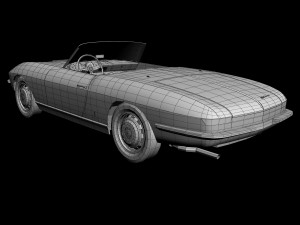 alfa romeo 2600 cabriolet speciale 3D 모델
