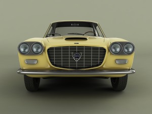 lancia flaminia coupe speciale 3D Модель