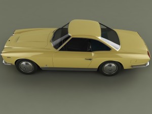 lancia flaminia coupe speciale 3D Модель