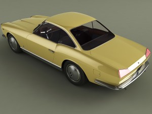 lancia flaminia coupe speciale 3D Модель