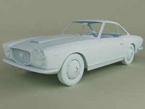 lancia flaminia coupe speciale 3D Модель
