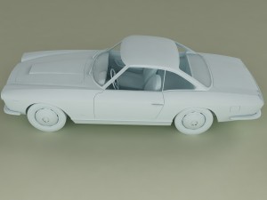 lancia flaminia coupe speciale 3D Модель