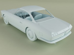 lancia flaminia coupe speciale 3D Модель