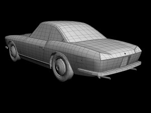 lancia flaminia coupe speciale 3D Модель