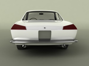 lancia flaminia 3c coupe speciale 3D Model