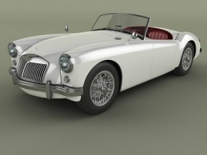 mg mga 3D 모델