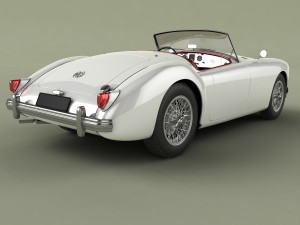mg mga Modelo 3D