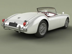 mg mga Modèle 3D