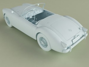 mg mga Modelo 3D