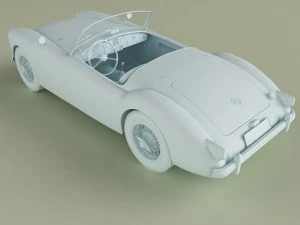 mg mga Modèle 3D