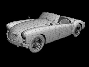mg mga Modèle 3D