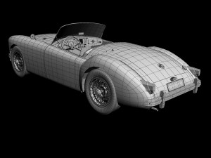 mg mga Modelo 3D
