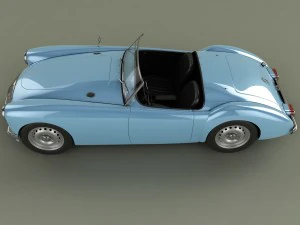 mg mga mk2 3D Model