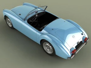 mg mga mk2 3D Model