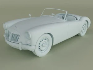 mg mga mk2 3D Model