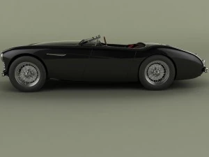 austin-healey 100-4 3D Model