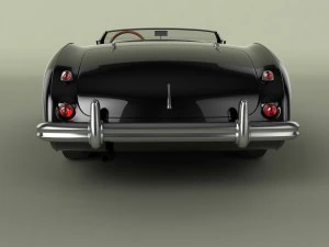 austin-healey 100-4 3D Model
