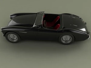 austin-healey 100-4 3D Model