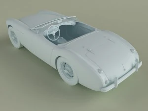 austin-healey 100-4 3D Model