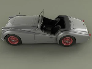 triumph tr3 3D Model