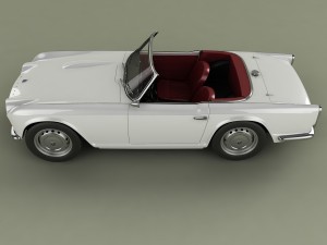 triumph tr4 Model 3D