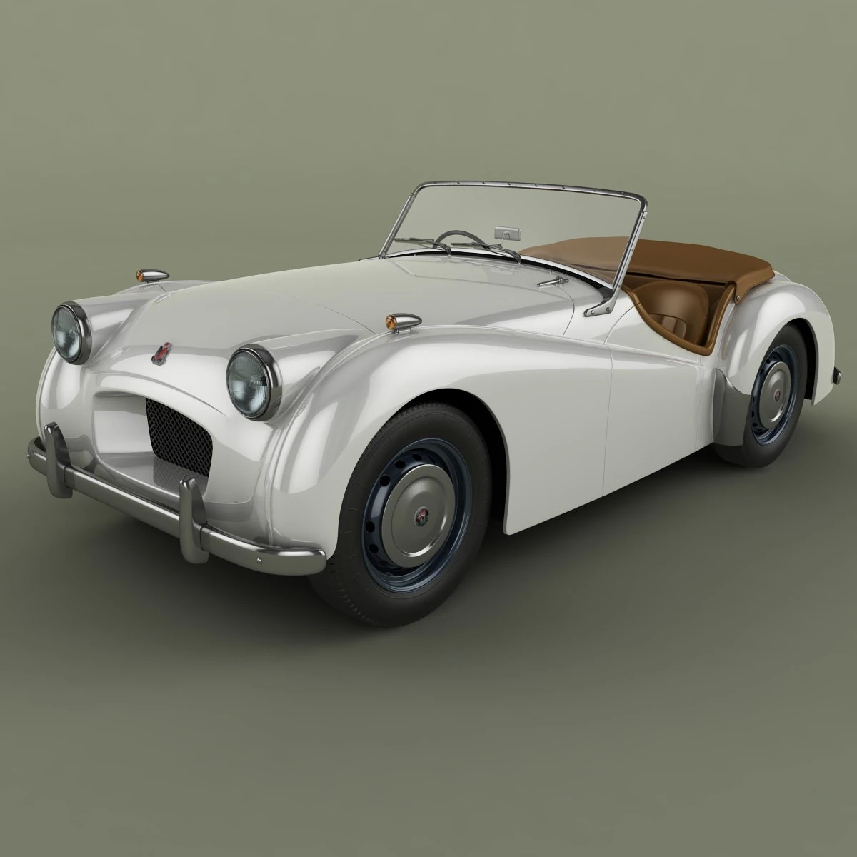 triumph tr1 prototype 3D Model .c4d .max .obj .3ds .fbx .stl .blend