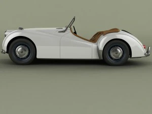 triumph tr1 prototype 3D Model