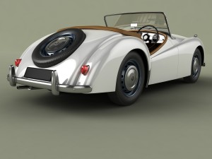 triumph tr1 prototype 3D Model