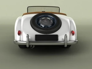 triumph tr1 prototype 3D Model