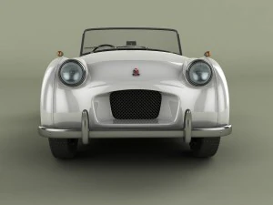 triumph tr1 prototype 3D Model