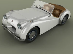 triumph tr1 prototype 3D Model